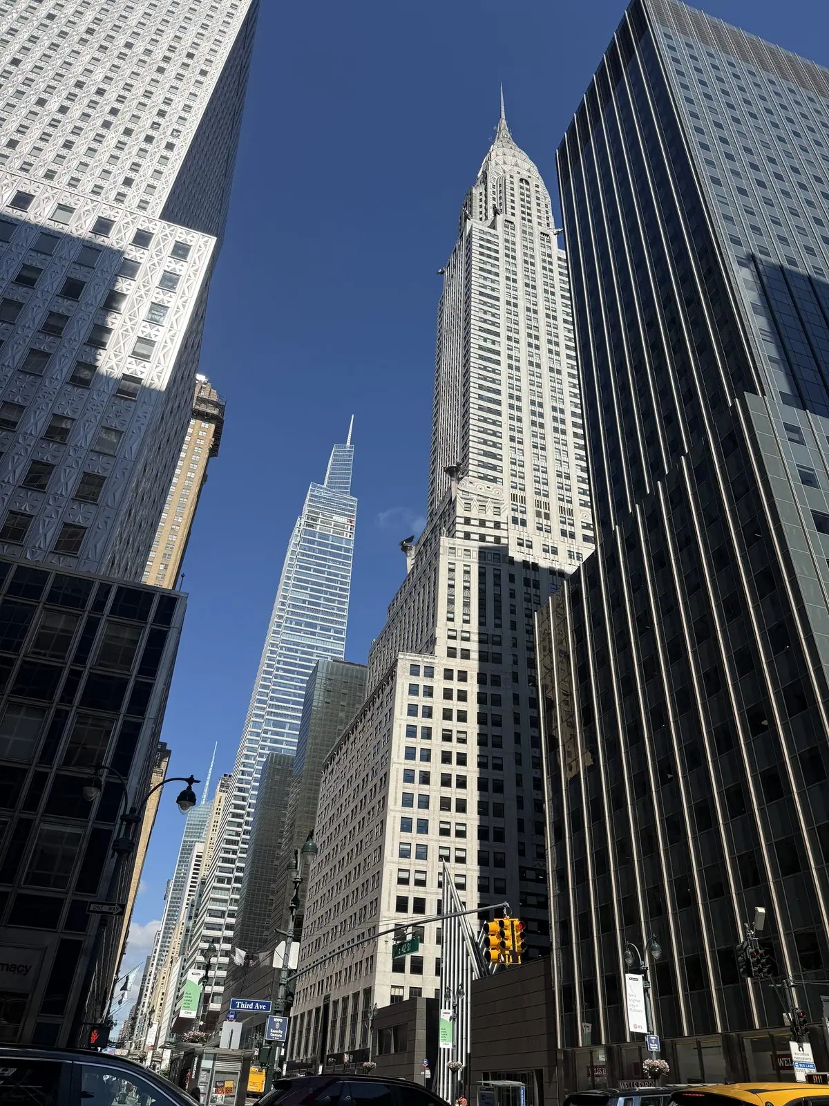 Chrysler Building and Midtown towers in New York City